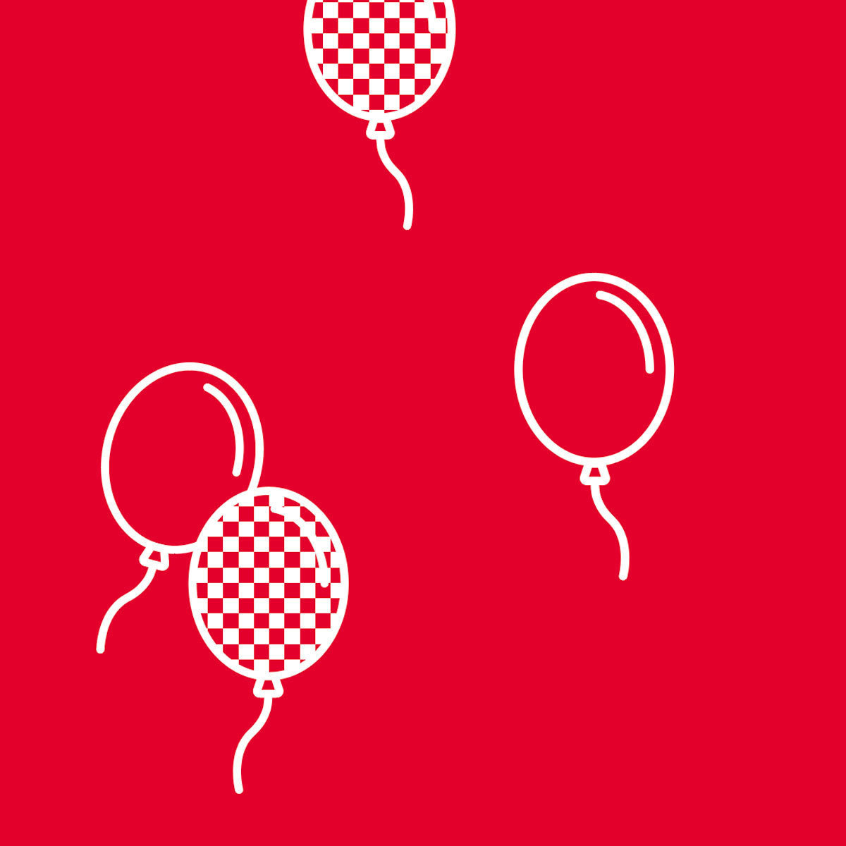 Illustrierte Luftballons